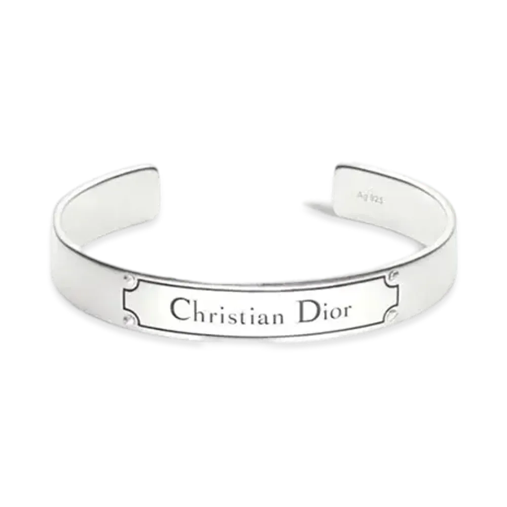 Dior Christian Dior Couture Bangle "Silver"