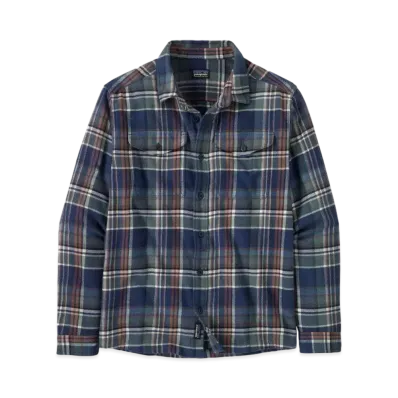 Patagonia Men's Fjord Flannel Shirt "Navy"