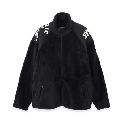 HYSTERIC GLAMOUR Hys Scratch Stand Collar Jacket "Black"