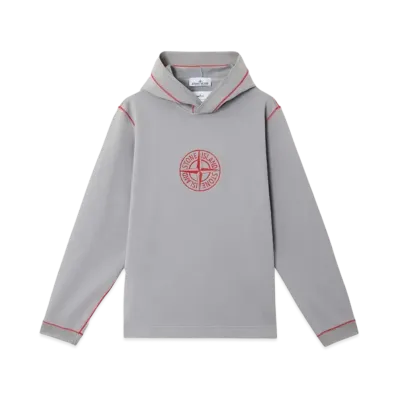 Stone Island 6100002 Cotton Fleece "Gray"