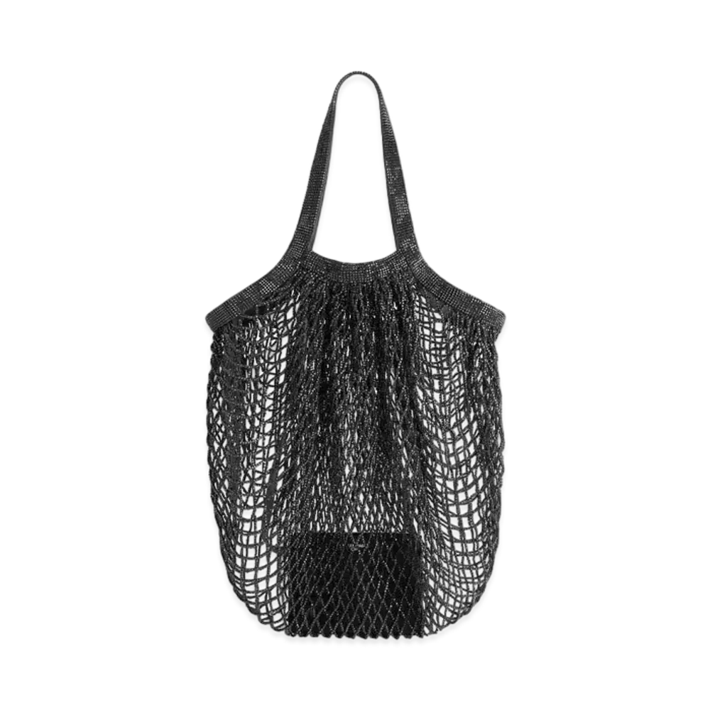 BALENCIAGA 24/7 Large Bag with Rhinestones "Black"