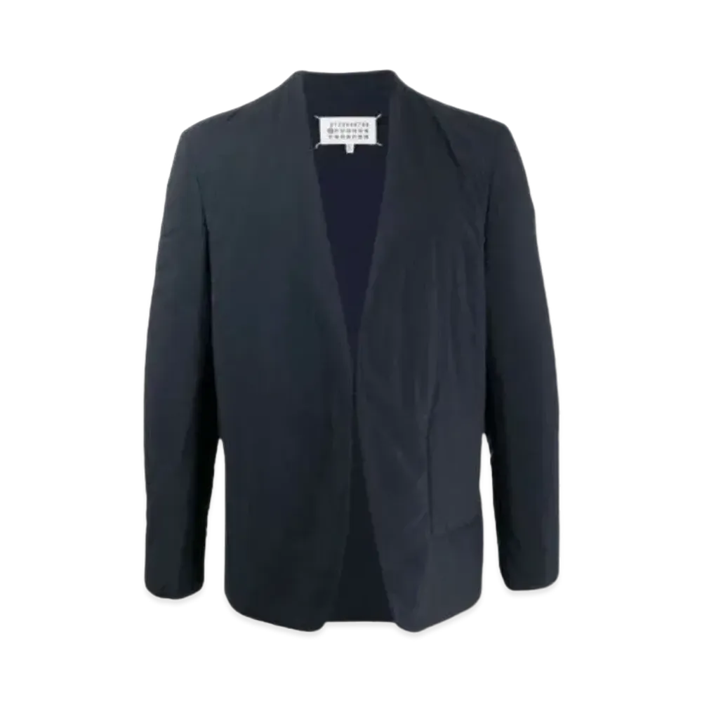 Maison Margiela Collarless Down Jacket "Black"