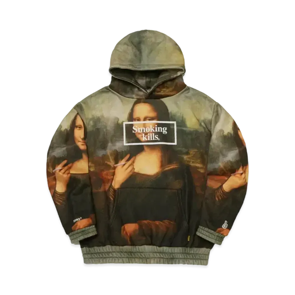 FR2 Smoking Kills Hoodie "Monna Lisa"