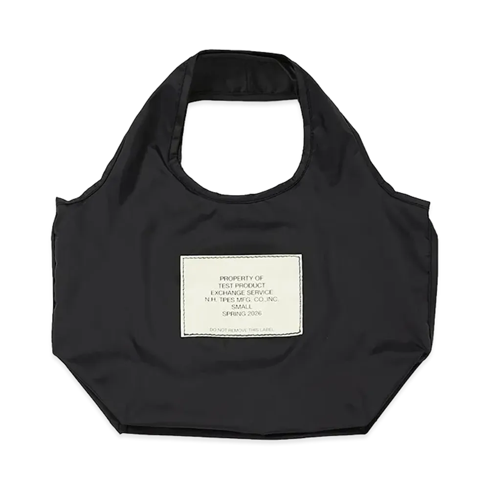 N.HOOLYWOOD TEST PRODUCT EXCHANGE SERVICE Packable Bag (Small) "Black"