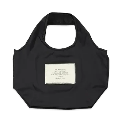 N.HOOLYWOOD TEST PRODUCT EXCHANGE SERVICE Packable Bag (Small) "Black"