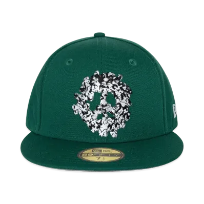 NEW ERA x Denim Tears Cotton Peace New Era Hat "Green"