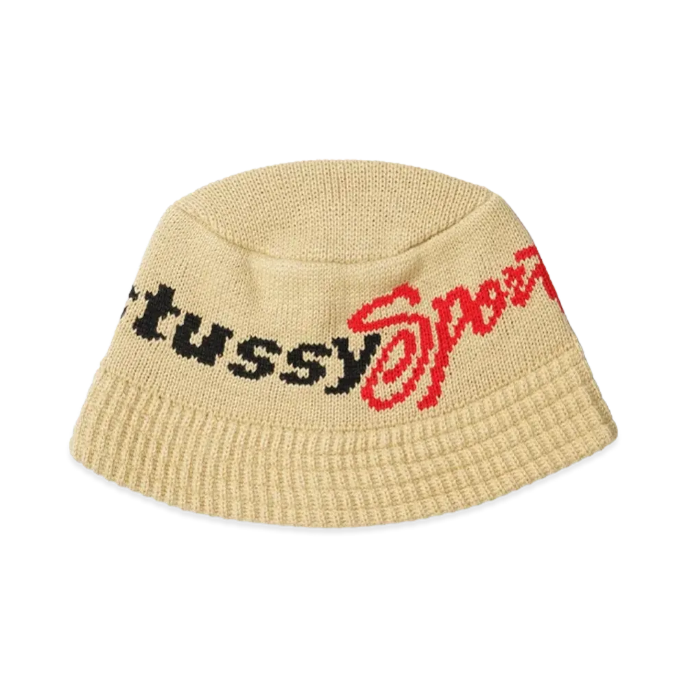 Stussy Knit Bucket Hat Stussy Sport "Khaki"