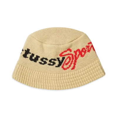 Stussy Knit Bucket Hat Stussy Sport "Khaki"
