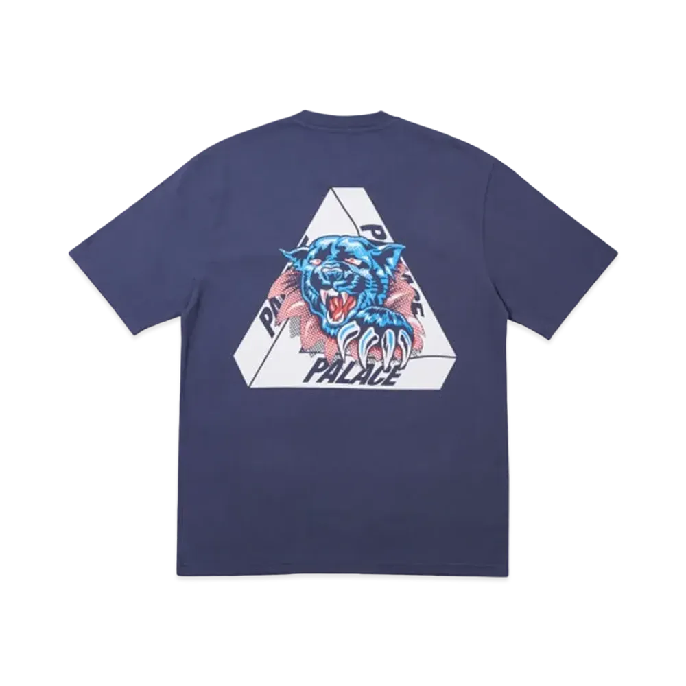 PALACE Ripped T-Shirt "Navy"