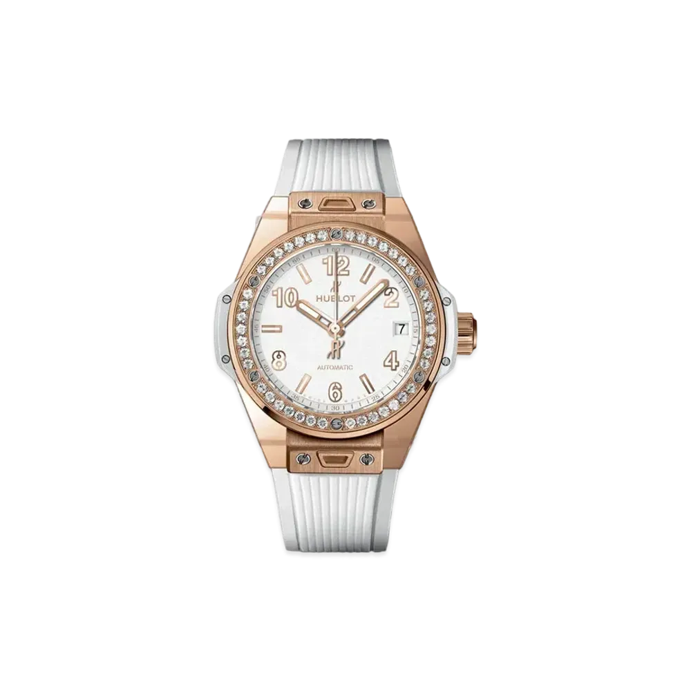 HUBLOT Big Bang One Click King Gold White Diamonds 39mm