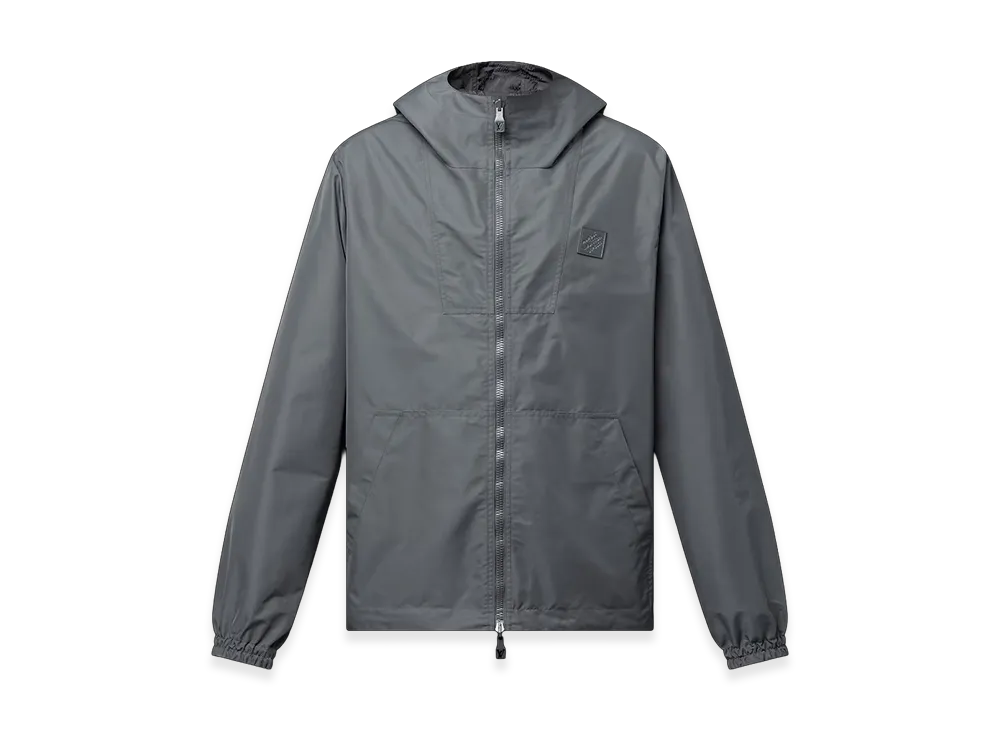 Louis Vuitton Damier Jacquard Reversible Nylon Windbreaker "Volcanic Ash"