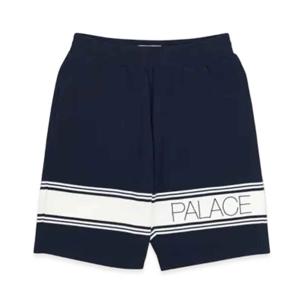 PALACE Marina Stripe Pique Shorts "Navy"