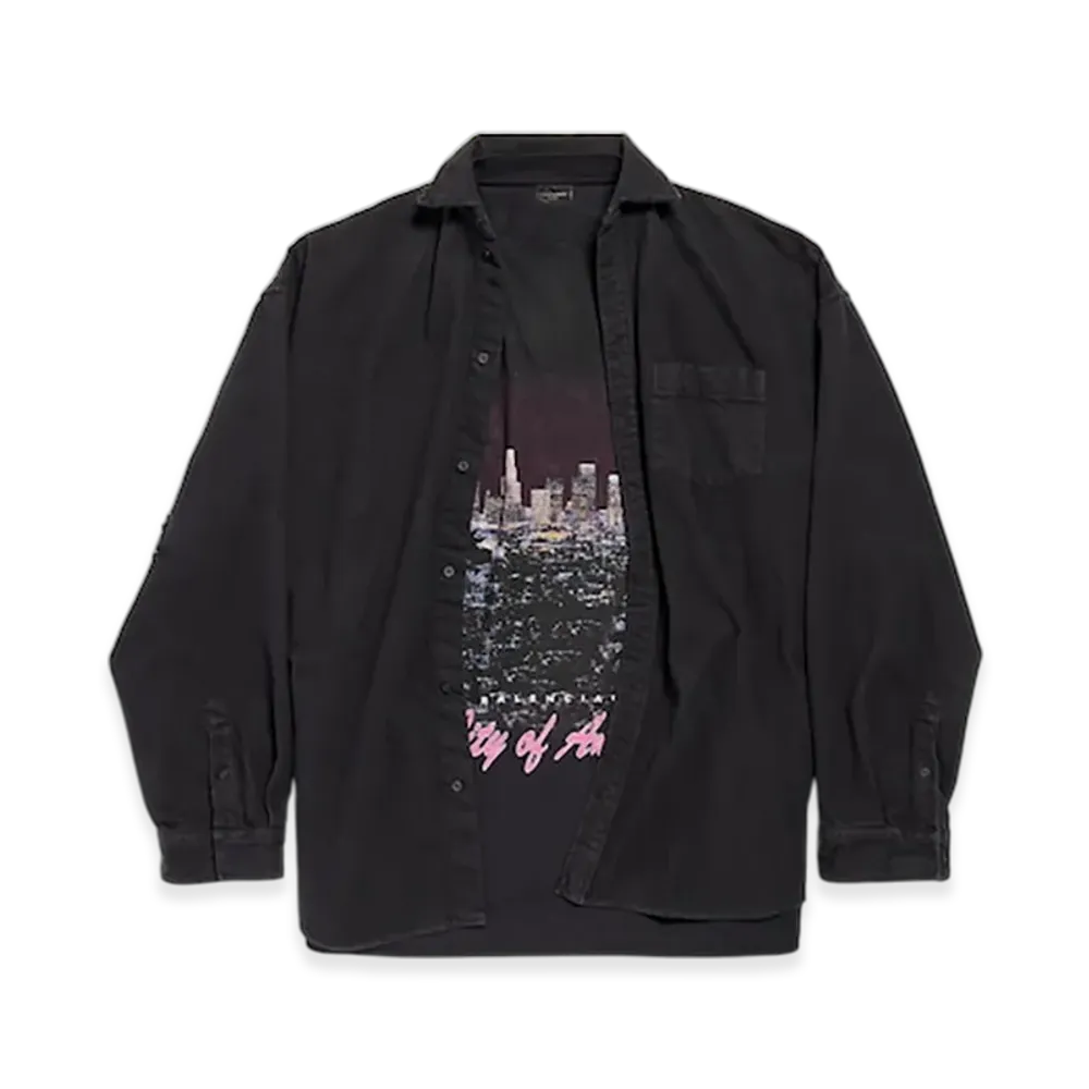 BALENCIAGA Layered Shirt "Black"