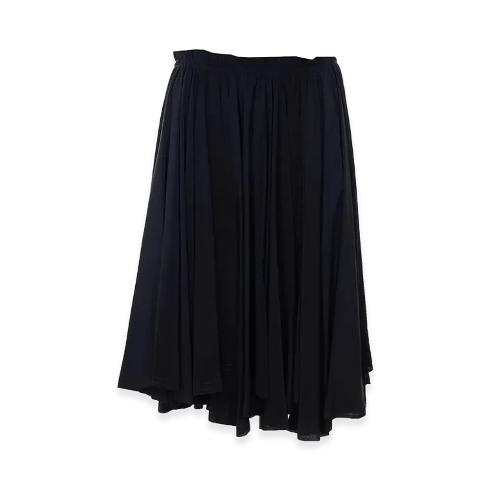 AMI PARIS Women's Midi Corolla Skirt "Black"