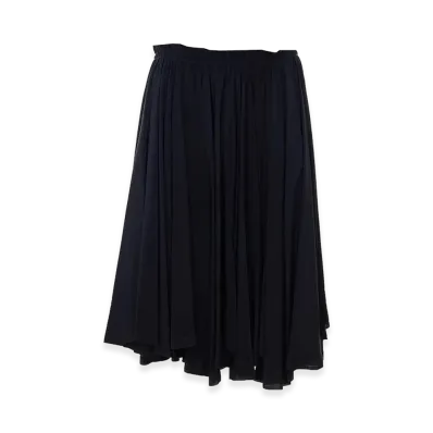 AMI PARIS Women's Midi Corolla Skirt "Black"
