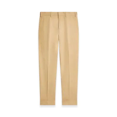 DRIES VAN NOTEN Cuffed Pants "Beige"
