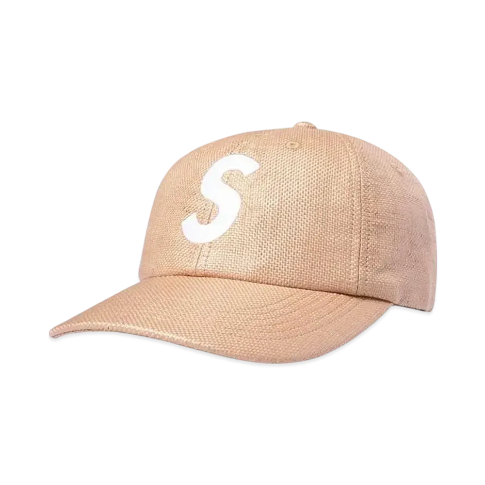 Supreme Raffia S Logo 6-Panel "Natural"