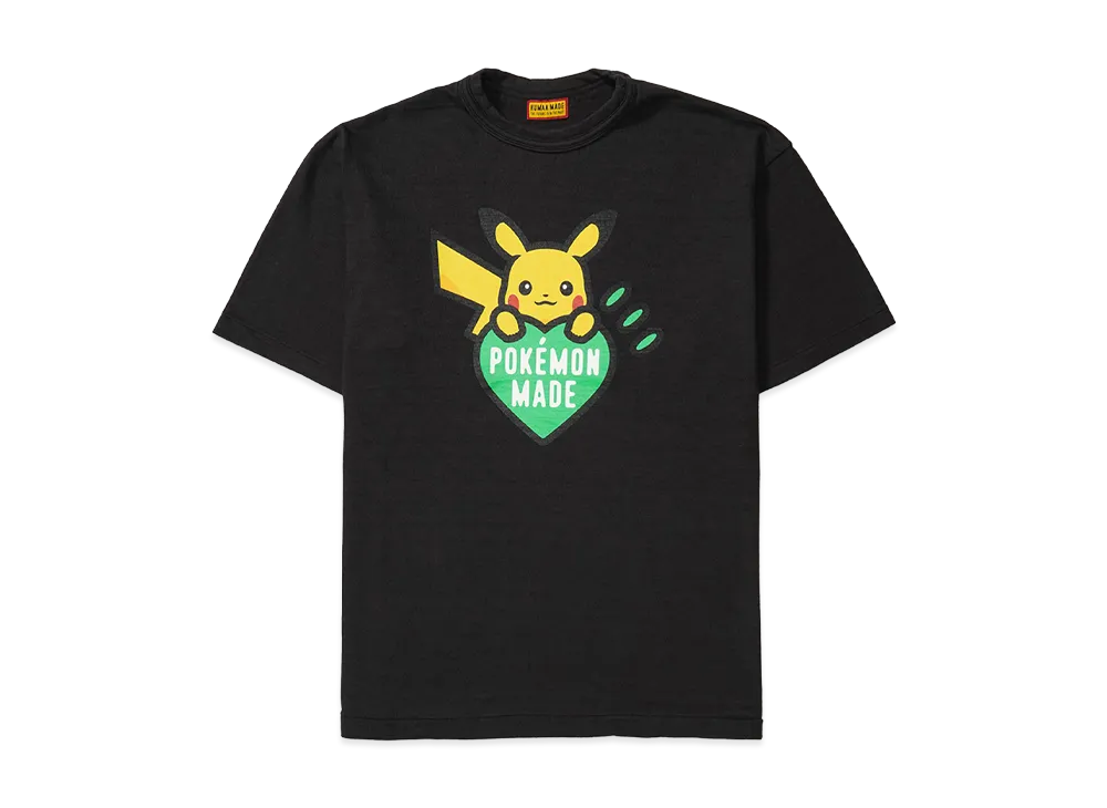 HUMAN MADE x Pokemon Made Graphic T-Shirt (Pikachu) 1928 "Black"