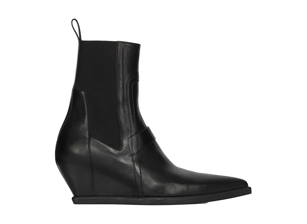 Rick Owens Sharp Wedge Sliver "Black"