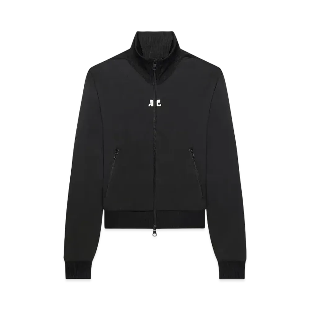Courreges Interlock Tracksuit Jacket "Black"