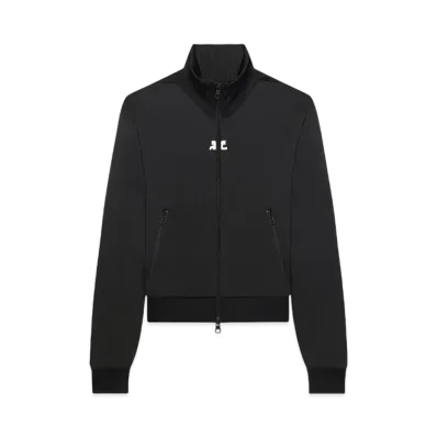 Courreges Interlock Tracksuit Jacket "Black"
