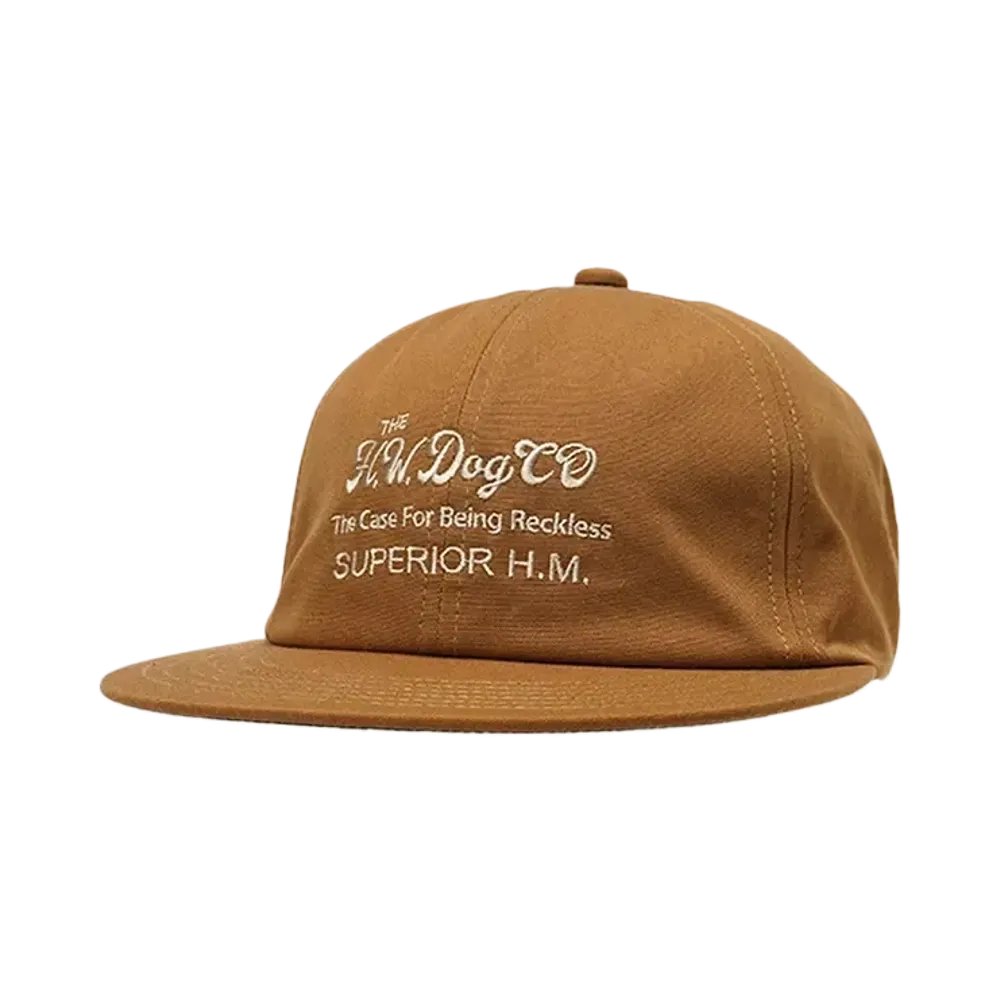 THE H.W.DOG &CO. BALL CAP "BROWN"