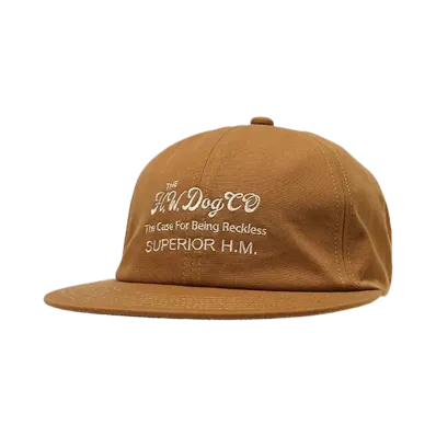 THE H.W.DOG &CO. BALL CAP "BROWN"