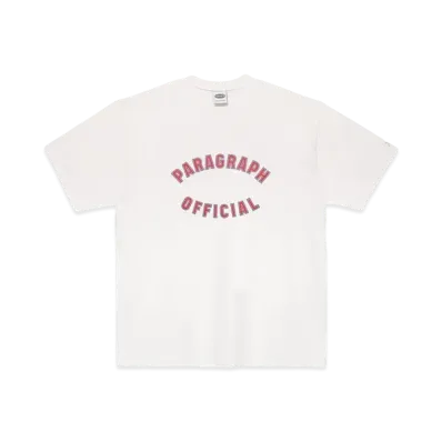 Paragraph Official T Shirt "White"