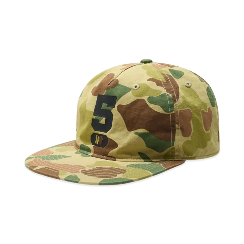 UNDEFEATED Slouchy 5 Panel Snapback "Camo"