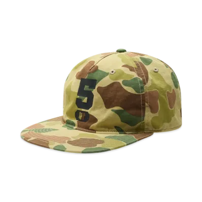UNDEFEATED Slouchy 5 Panel Snapback "Camo"
