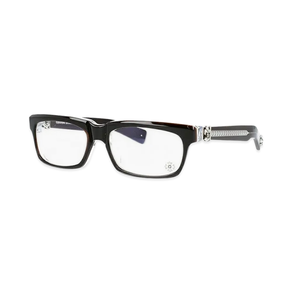 Chrome Hearts SPLAT-A 55 Square "Brown/White"