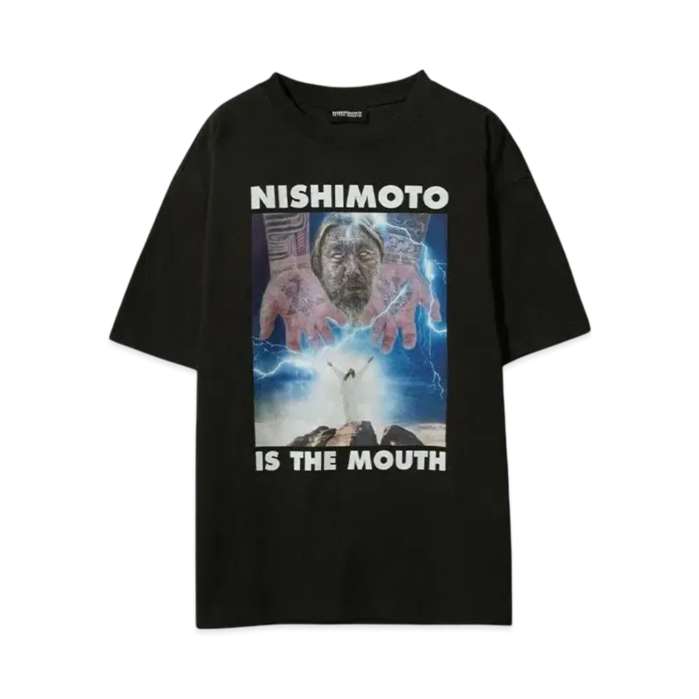 NISHIMOTO IS THE MOUTH S/S TEE "BLACK"