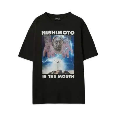 NISHIMOTO IS THE MOUTH S/S TEE "BLACK"