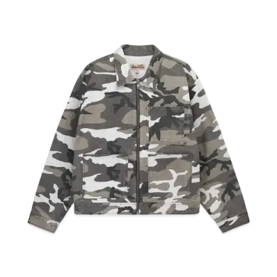 Stussy Camo Zip Work Jacket "Multi"