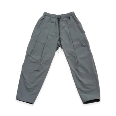 ALOUND Twotuck Tapered Nylon Pants "Grey"
