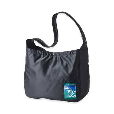 SEDAN ALL-PURPOSE Padded Shoulder Bag "Black"