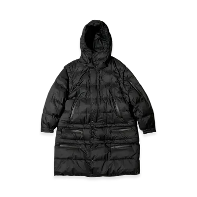 ENGINEERED GARMENTS x NANGA Detachable Down Coat "Black"