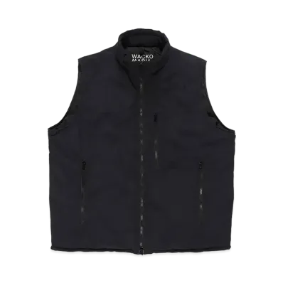WACKO MARIA Nylon Padding Vest "Black"
