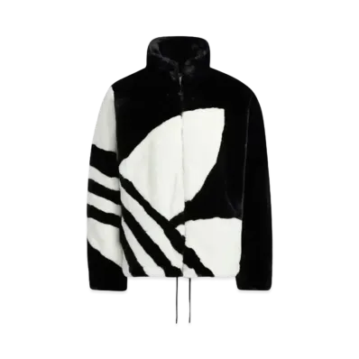 adidas Fur Track Jacket "Black/Off White"