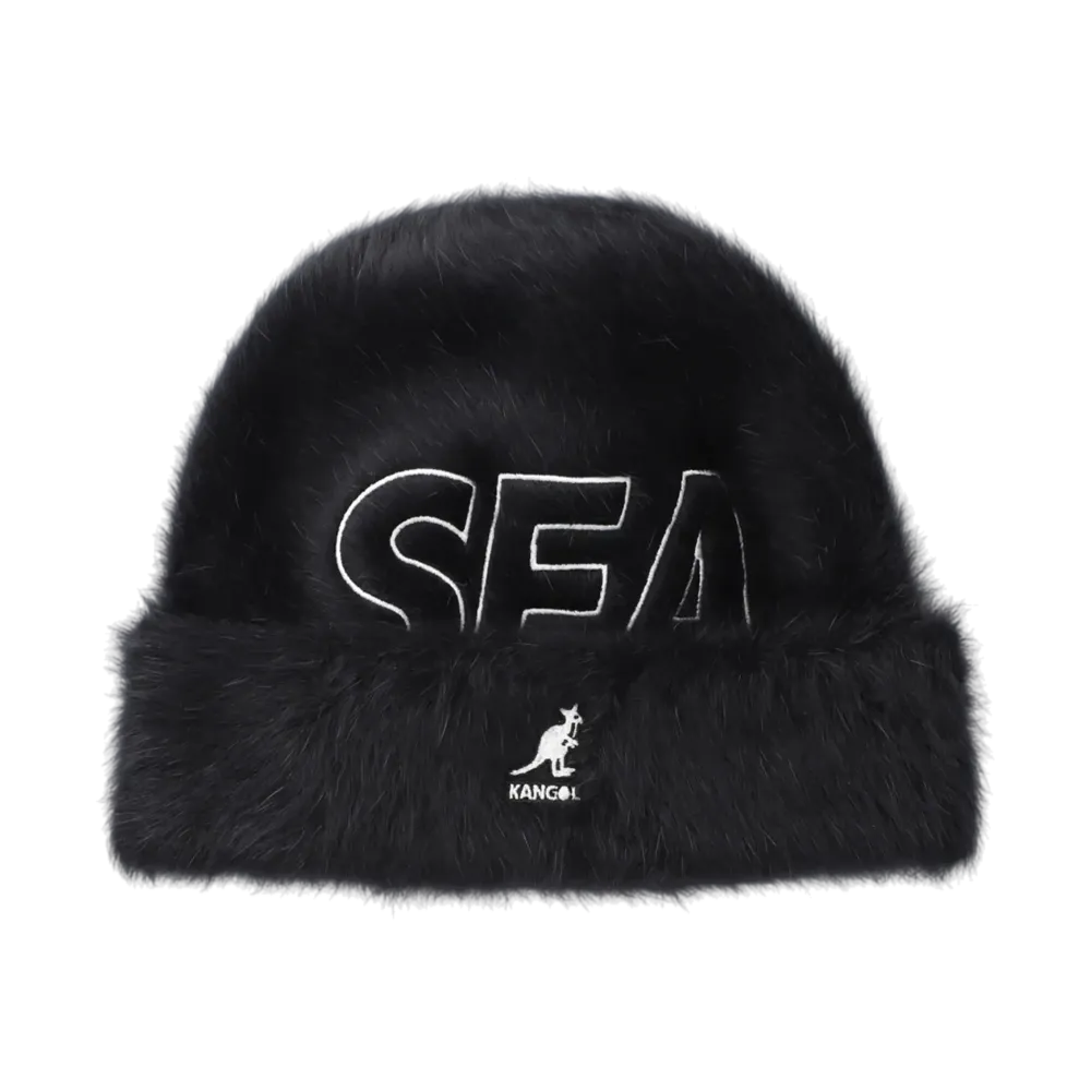 WIND AND SEA x KANGOL Furgora Cuff Beanie "Black"
