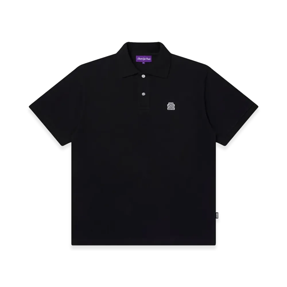 BlackEyePatch Small OG Polo Shirt "Black"