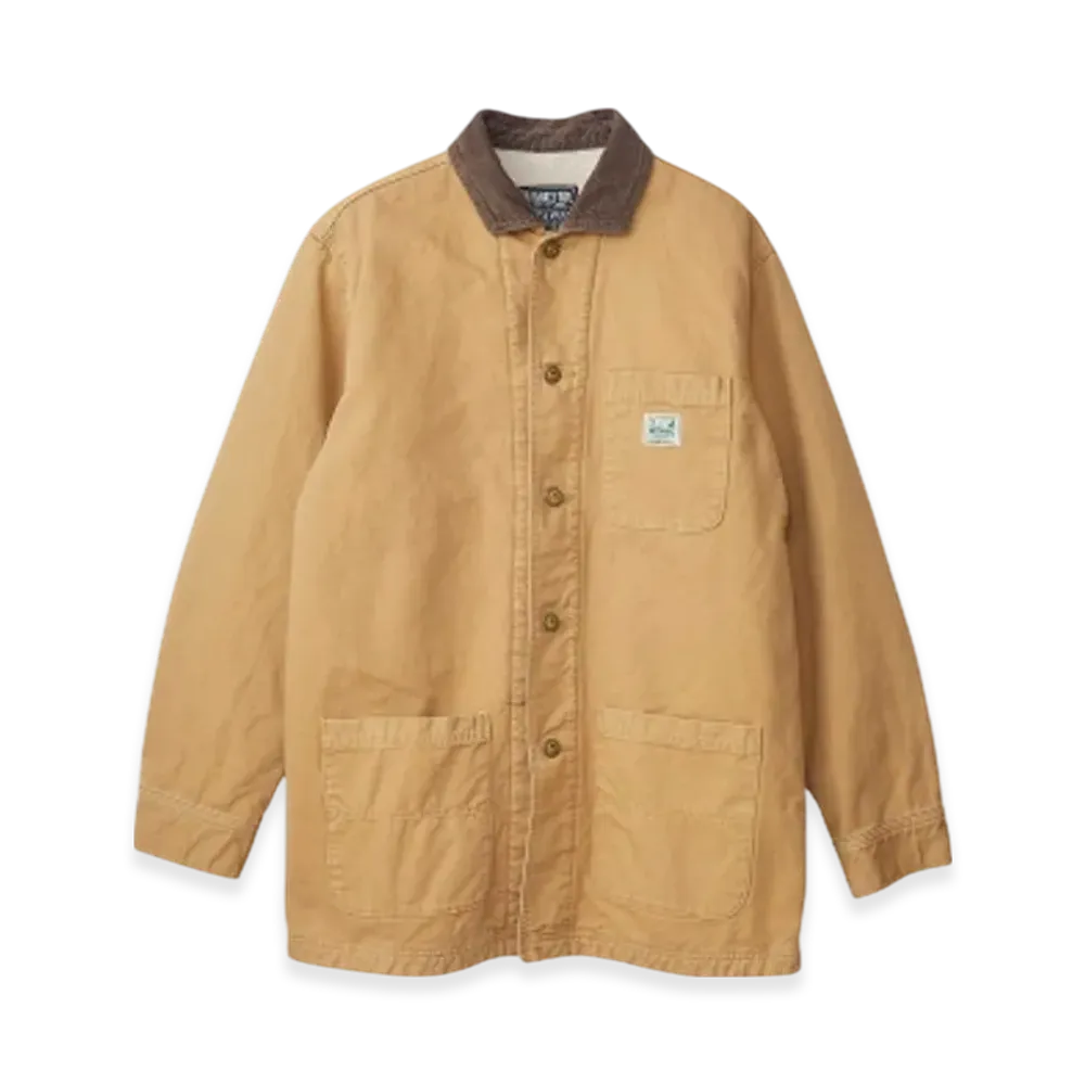 HYSTERIC GLAMOUR Fleece Lined Coverall Jacket "Beige"