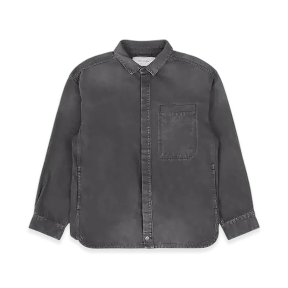 Entire Studios Herculean Denim Shirt Jacket "Stone Light"