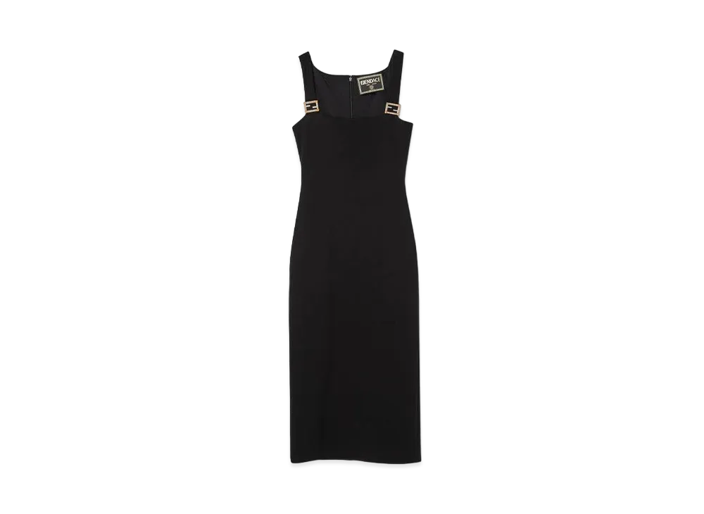 FENDI x Versace Fendace Midi Dress "Black"