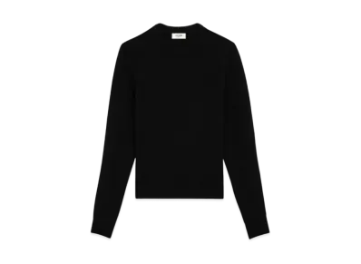 CELINE Crew Neck Sweater / Cashmere "Black"