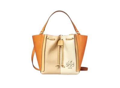TORY BURCH Mac Glow Color Block Dragon Fly (Dragonfly Bag) "Squash Multi"