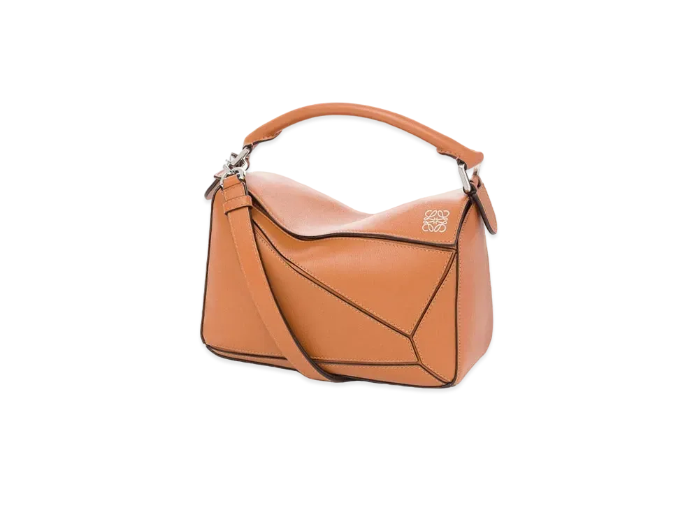 LOEWE Small Puzzle Bag In Classic Calfskin "Tan"