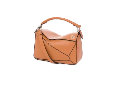 LOEWE Small Puzzle Bag In Classic Calfskin "Tan"
