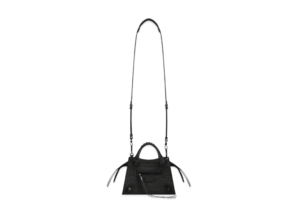 BALENCIAGA Women's Neo Classic Small Top Handle Bag "Black"