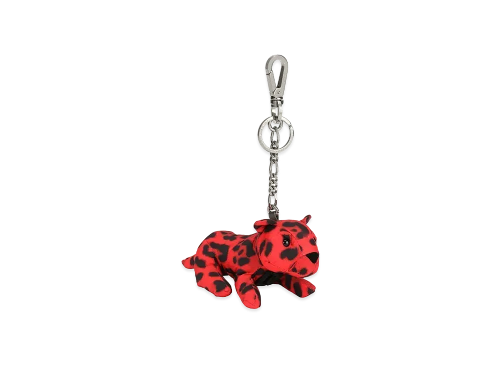 Dolce&Gabbana Key Holder Leopard Printed Nylon "Multicolor"